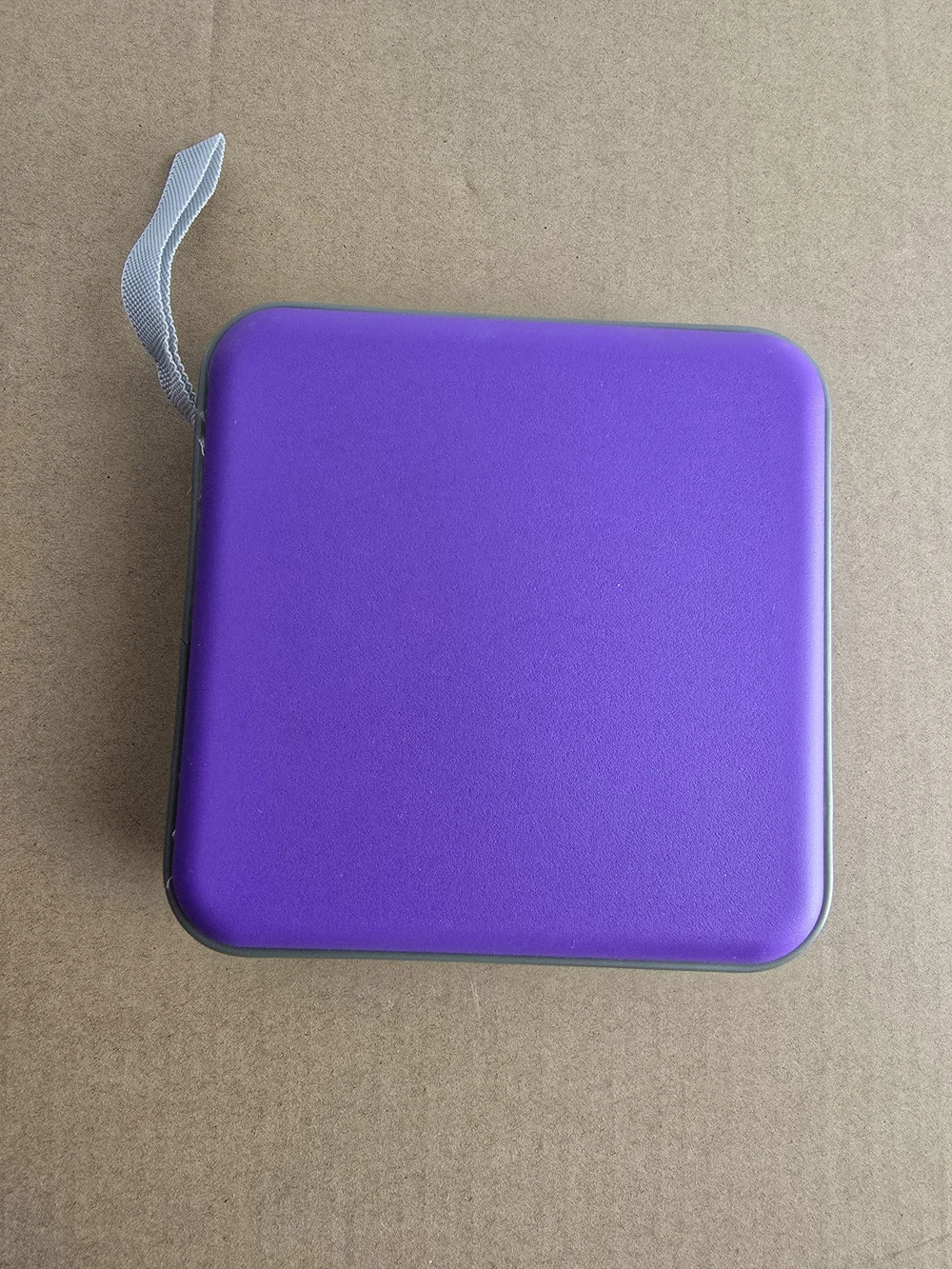 Purple Square CD Carry Case